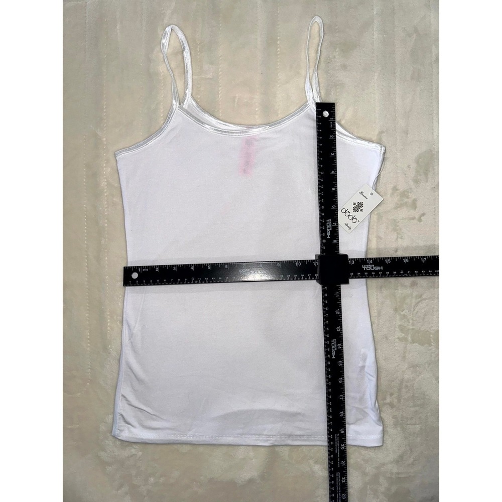 Dodo 2Pc Outfit Set White Cami Tank & Blue CMode Biker Shorts Size L/One NWT - Picture 11 of 15